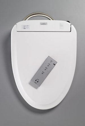 Image of TOTO Washlet S300e Toilet Seat - Round with ewater+ - SW573 - S300 Washlet