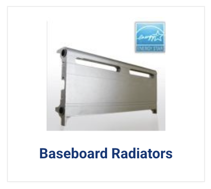 Burnham Baseray cast iron baseboard radiator