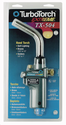Image of Turbo Torch TX-504 Torch Swirl, MAP-Pro/LP Gas, Self Lighting - 0386-1293 - TX504