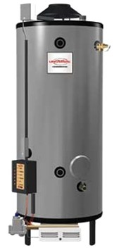 Image of Rheem 65 Gallon, 360,000 BTU Commercial Gas Water Heater ASME (Universal Series) - G65-360A - Rheem Universal Commercial