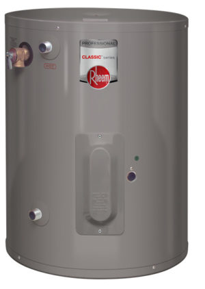 Image of Rheem 6 Gallon, 120 volt Electric Residential Water Heater (Point of Use Series) - PROE6 1 RH POU - Rheem Professional Series