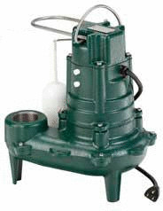 Image of Zoeller Waste Mate Sewage Ejector Pump 1/2HP - M267