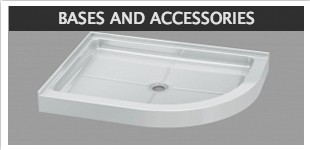 Shower bases and accessories from Fleurco