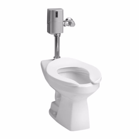 Image of TOTO Top Spud High-Efficiency Elongated Toilet Bowl - CT705 - TOTO CT705