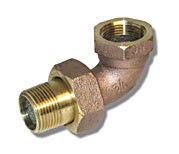 Image of Matco-Norca Hot Water or Steam Radiator Return Elbow - Copper or IPS
