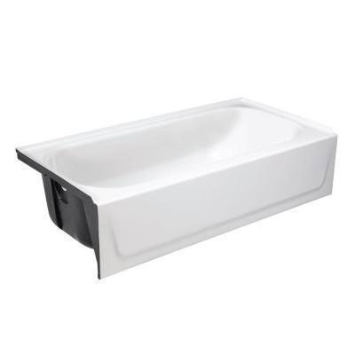 Image of Bootz 4-1/2' Wide Steel Bath Tub Left Hand Drain - 3303-00 - BOO-011-2303
