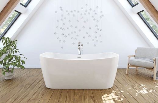 Maax freestanding tub 