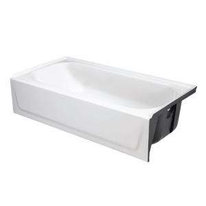 Image of Bootz 4-1/2' Wide Steel Bath Tub Right Hand Drain - 3302-00 - BOO-011-2302