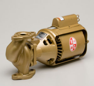 Image of Bell & Gossett Series 100 Bronze Three Piece Oil Lubricated Booster Pump - 106197