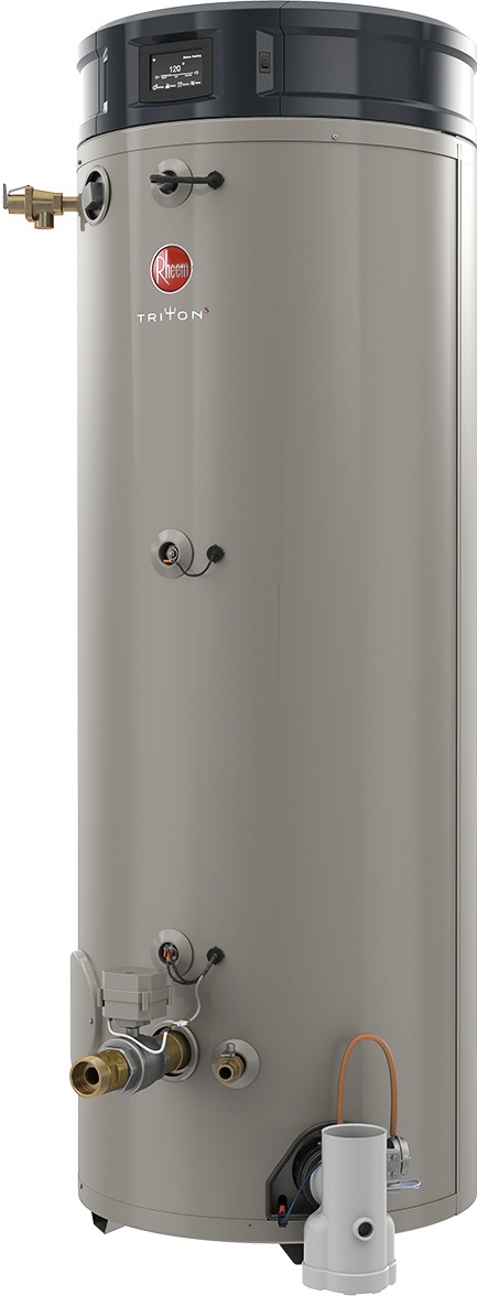 Image of Rheem Triton 100 Gallon, 200,000 BTU High Efficiency Commercial Water Heater - GHE100SU-200