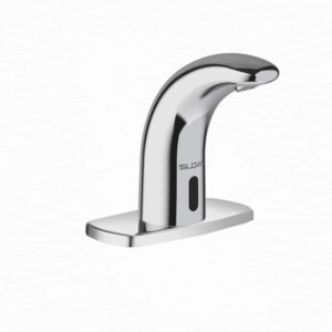 Image of Sloan Hardwired Powered Deck Mounted Mid Body Faucet - SF-2400-4 - 3362130