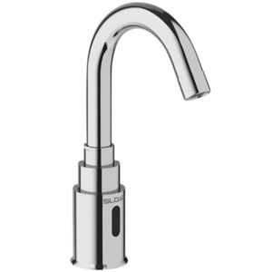 Image of Sloan Battery Powered Deck Mounted Gooseneck Body Faucet - SF-2250-4 - 3362144