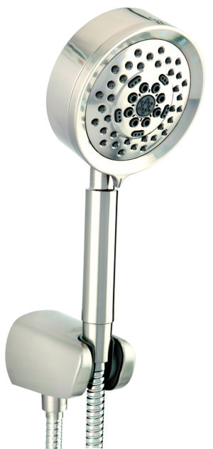 Image of Gerber Parma Showerarm Mount Handshower Kit w/ 5 Function Handshower 2.0gpm Brushed Nickel