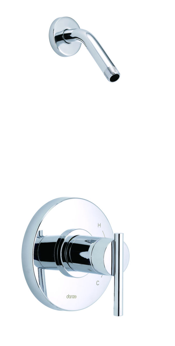 Image of Gerber Parma 1H Shower Only Trim Kit & Treysta Cartridge Less Showerhead Chrome
