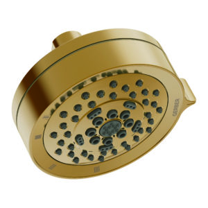 Image of Gerber Parma 4 1/2" 5 Function Showerhead 1.75gpm Brushed Bronze