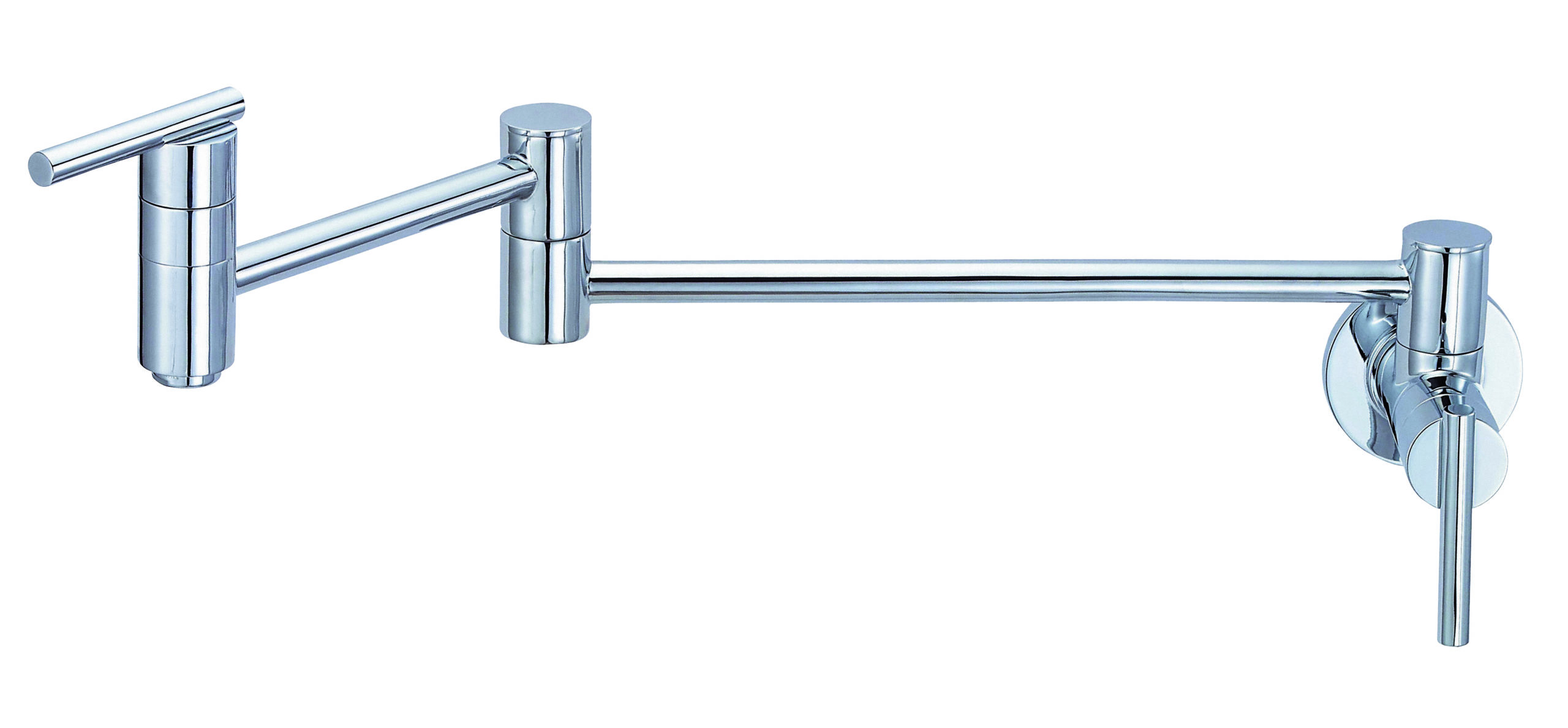 Image of Gerber Parma 1H Wall Mount Pot Filler 2.2gpm Chrome