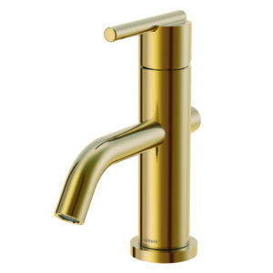 Image of Parma Trim Line 1H Lavatory Faucet w/ Metal Touch Down Drain & Optional Deck Plate Included 1.2gpm Brushed Bronze