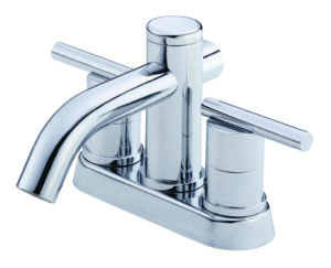 Image of Gerber Parma 2H Centerset Lavatory Faucet w/ Metal Touch Down Drain 1.2gpm Chrome