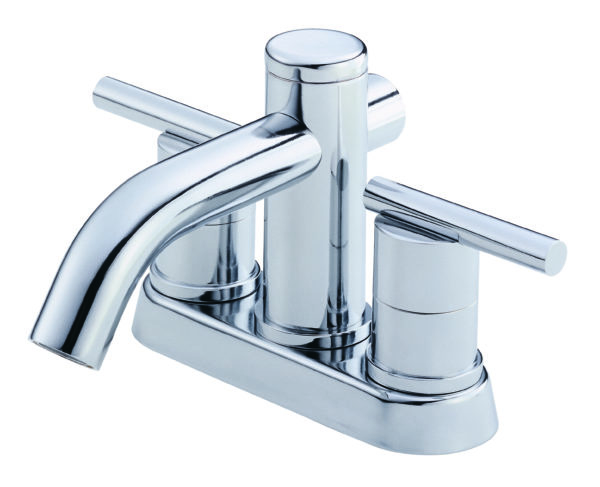 Image of Gerber Parma 2H Centerset Lavatory Faucet w/ Metal Touch Down Drain 1.2gpm Chrome