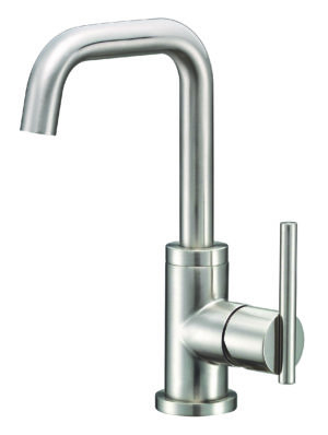 Image of Gerber Parma Trim Line 1H Lavatory Faucet w/ Metal Touch Down Drain Brushed Nickel