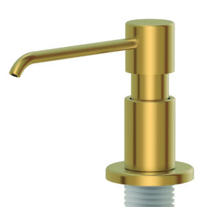 Image of Gerber Parma Deck Mount Soap & Lotion Dispenser Brushed Bronze