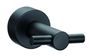 Image of Gerber Parma Robe Hook Satin Black