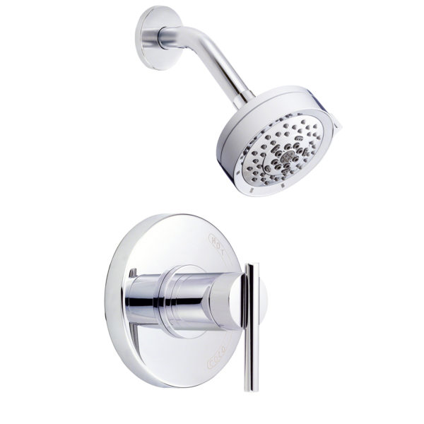 Image of Gerber Parma 1H Shower Only Trim Kit & Treysta Cartridge w/ 5 Function Showerhead 1.75gpm Chrome