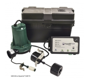 Zoeller Aquanot Fit Battery Backup Sump Pump with Wifi