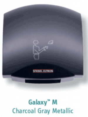 Stiebel Eltron Galaxy Hand Dryer Charcoal Cast Aluminum