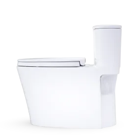 White Aurora toilet